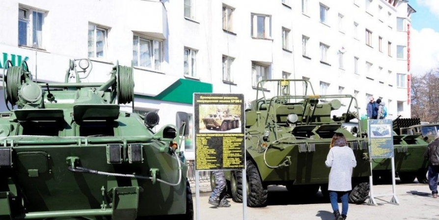 В центре Мурманска откроется выставка военной техники