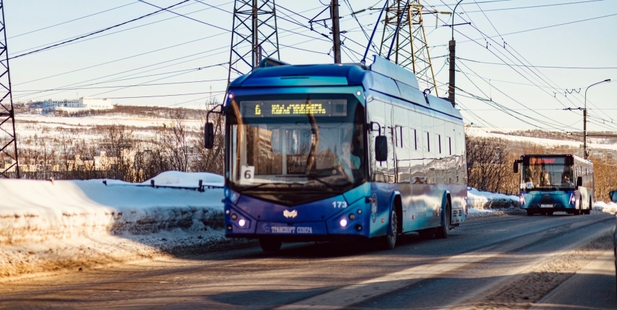 Общественный транспорт Мурманска изменит расписание в праздники