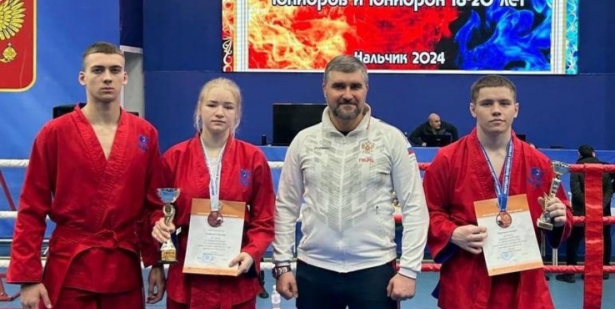 Заполярные спортсмены завоевали бронзу на первенстве России по универсальному бою
