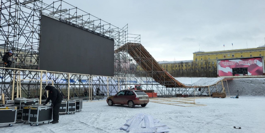 Биг-эир, заезды снегоходов и рок-концерт - чем удивят северян на открытии Полярной Олимпиады
