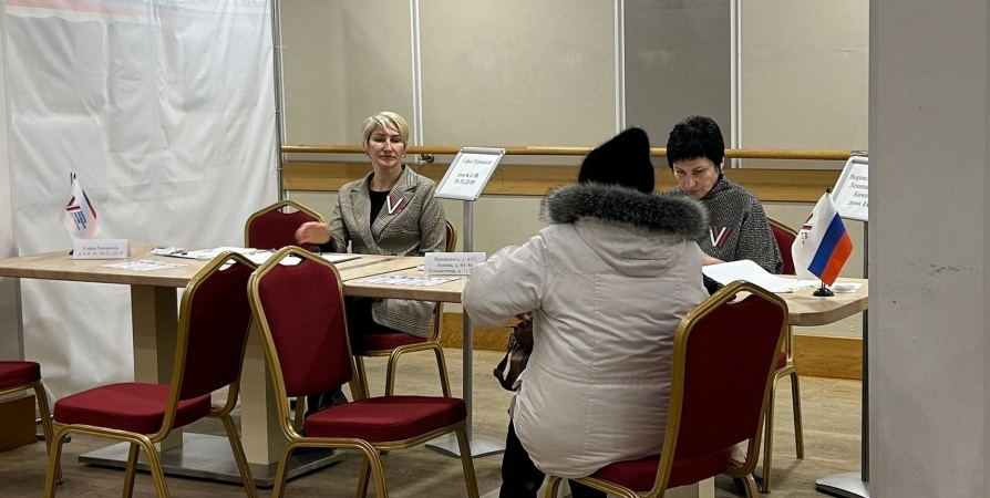 В Мурманске явка избирателей на 12:00 первого дня голосования составила 8,98%