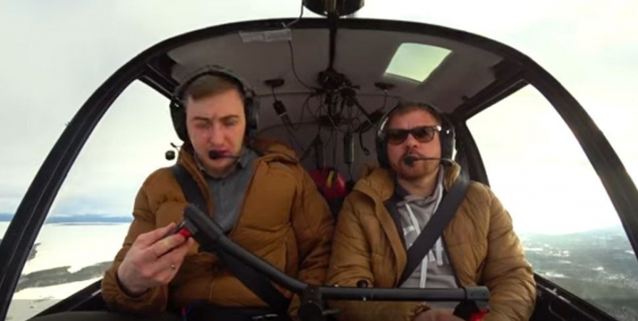 Курс на север: авиаблогер Андрей Мельников преодолел 1650 км от Москвы до Мурманска на вертолете