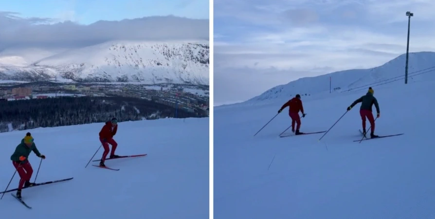 В Кировске протестировали маршрут трассы-аналога «Tour de Ski»