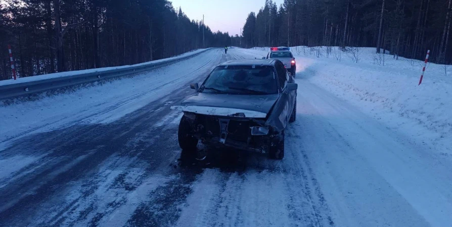 16-летний водитель разбил Audi на трассе под Кандалакшей