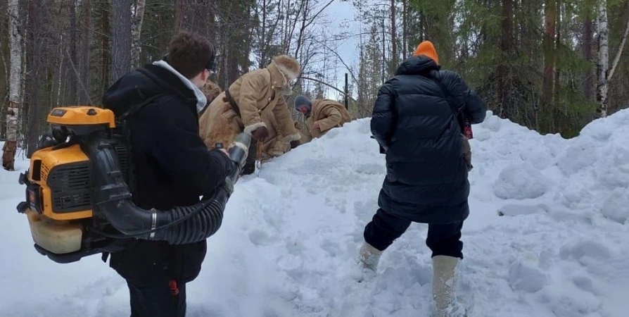 В Верхнетуломском и на Лисьей горе снимали Сибирь