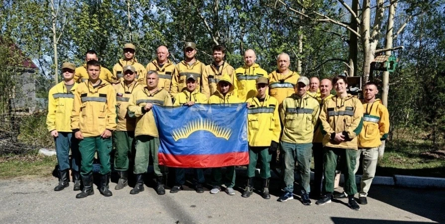 Десантники-пожарные Кольского Заполярья помогают тушить огонь в лесах Забайкальского края