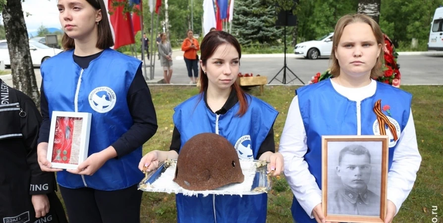 Найденного под Мурманском бойца Великой Отечественной перезахоронили в Череповце