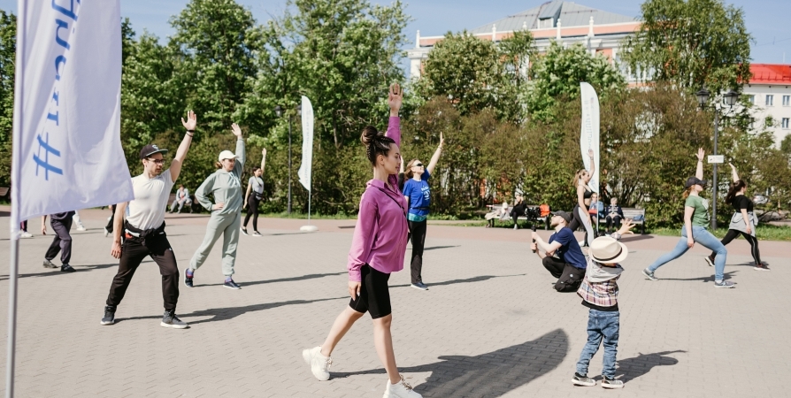 Динамичная «Открытая зарядка» вновь пройдет в центре Мурманска