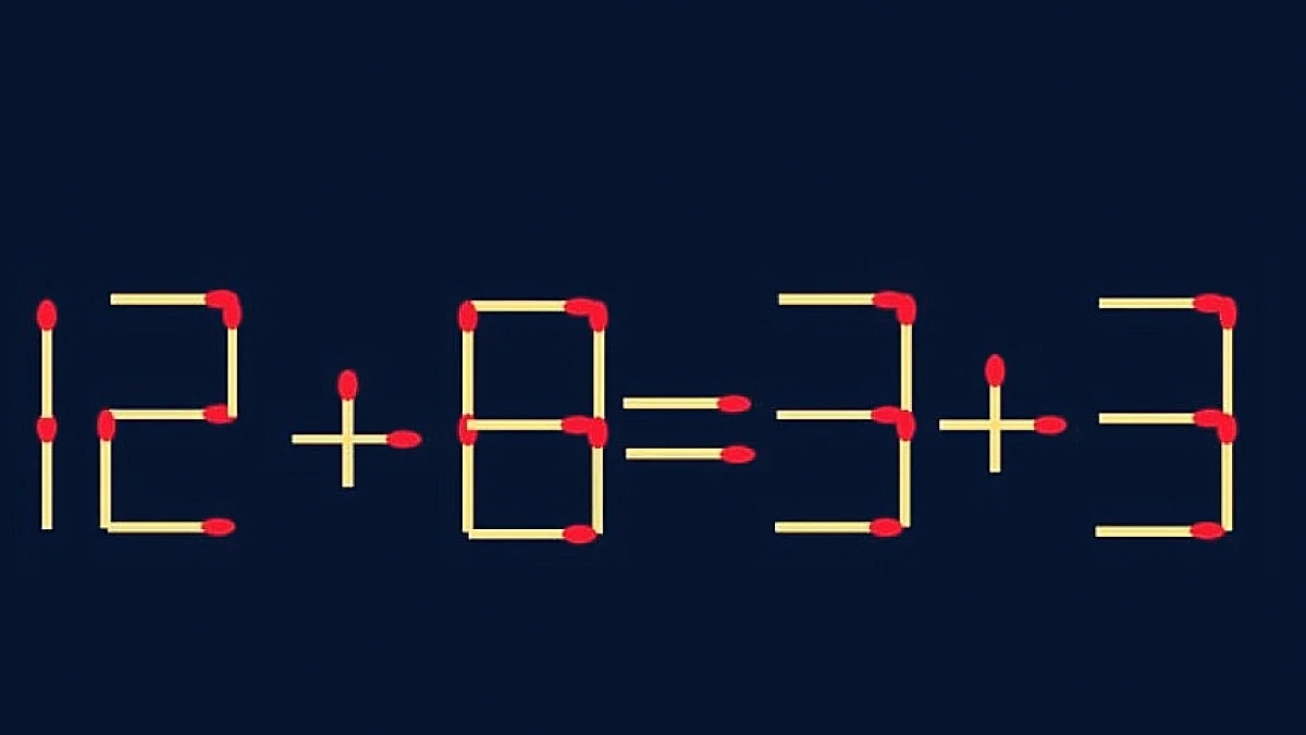 Ваш IQ>140, если правильно решите за 12 секунд: переставьте всего 1 спичку