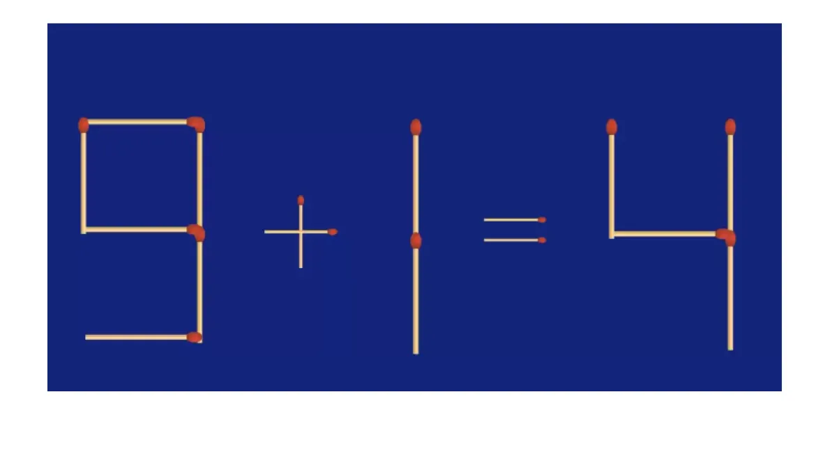 Поразите всех: решите головоломку со спичками — всего за 2 секунды