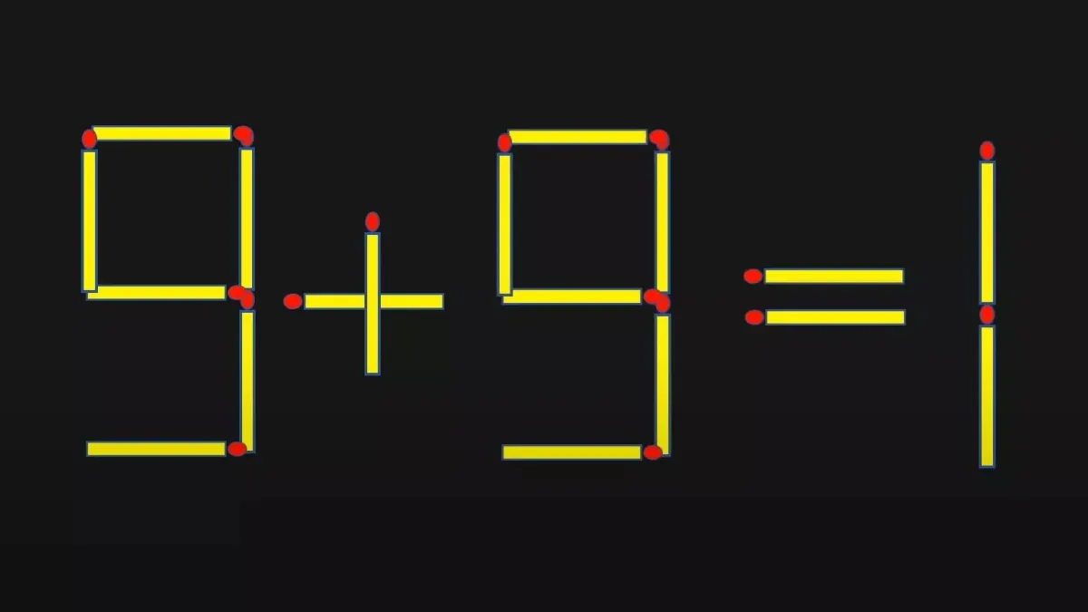 В равенстве "1−2=6" допущена ошибка: для верного решения нужно переставить 1 спи