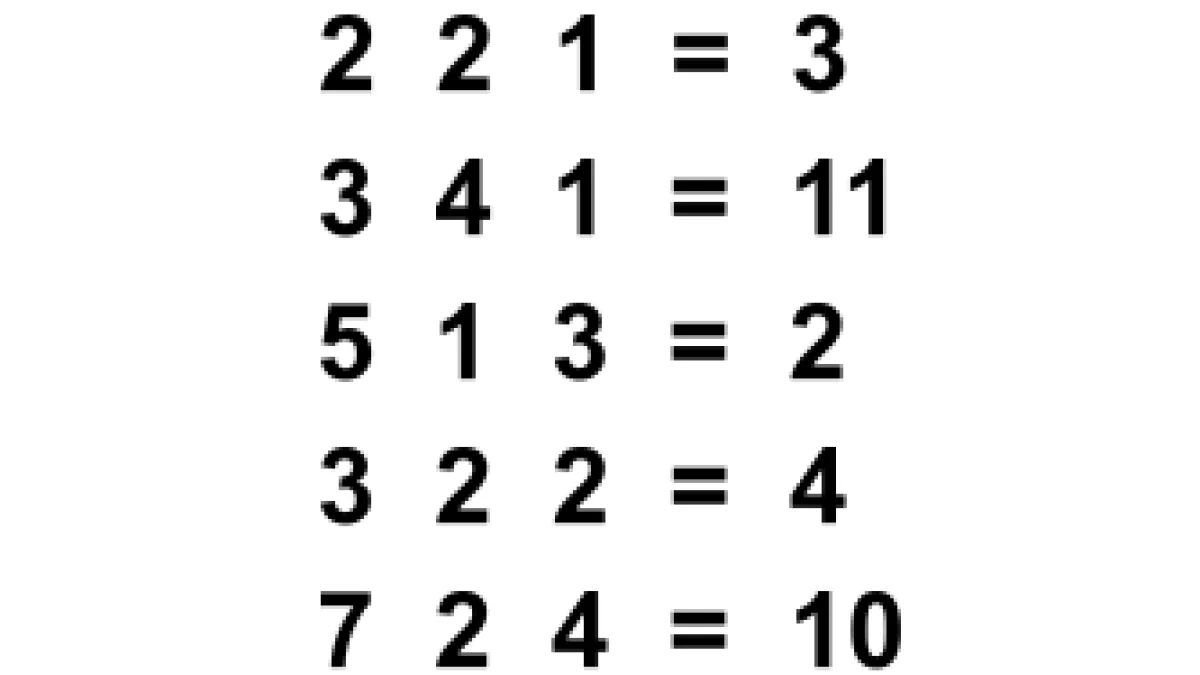 Числовая головоломка: только люди с высоким интеллектом справятся — попробуйте решить!