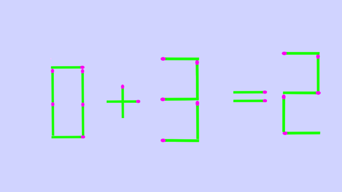 Только гений справится с этой логической задачкой за 5 секунд: стоит только поверить в себя — переставляем спички