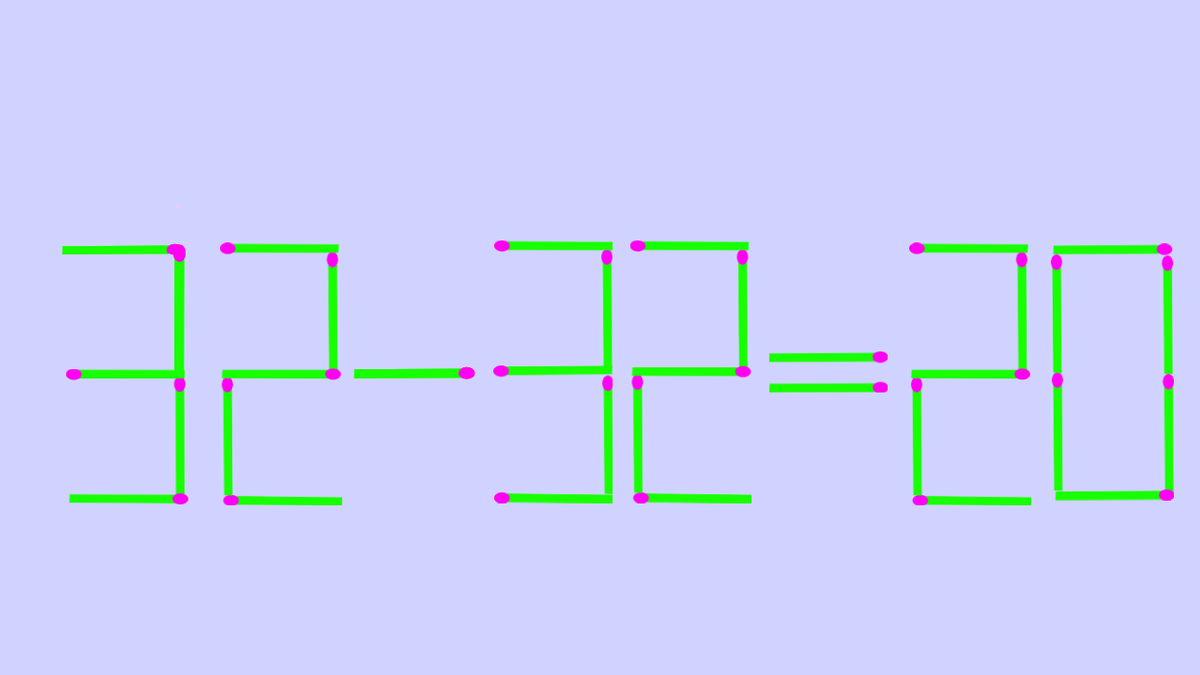 Пришло время показать всем на что ты способен: решаем головоломку для самых умных — переставляем спички