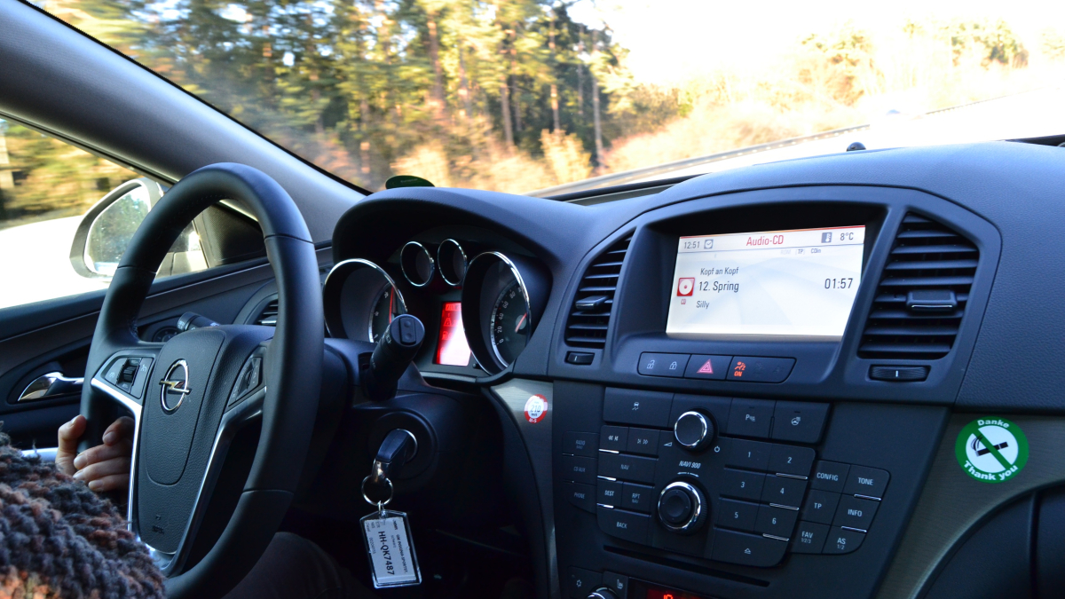 Салон современной машины