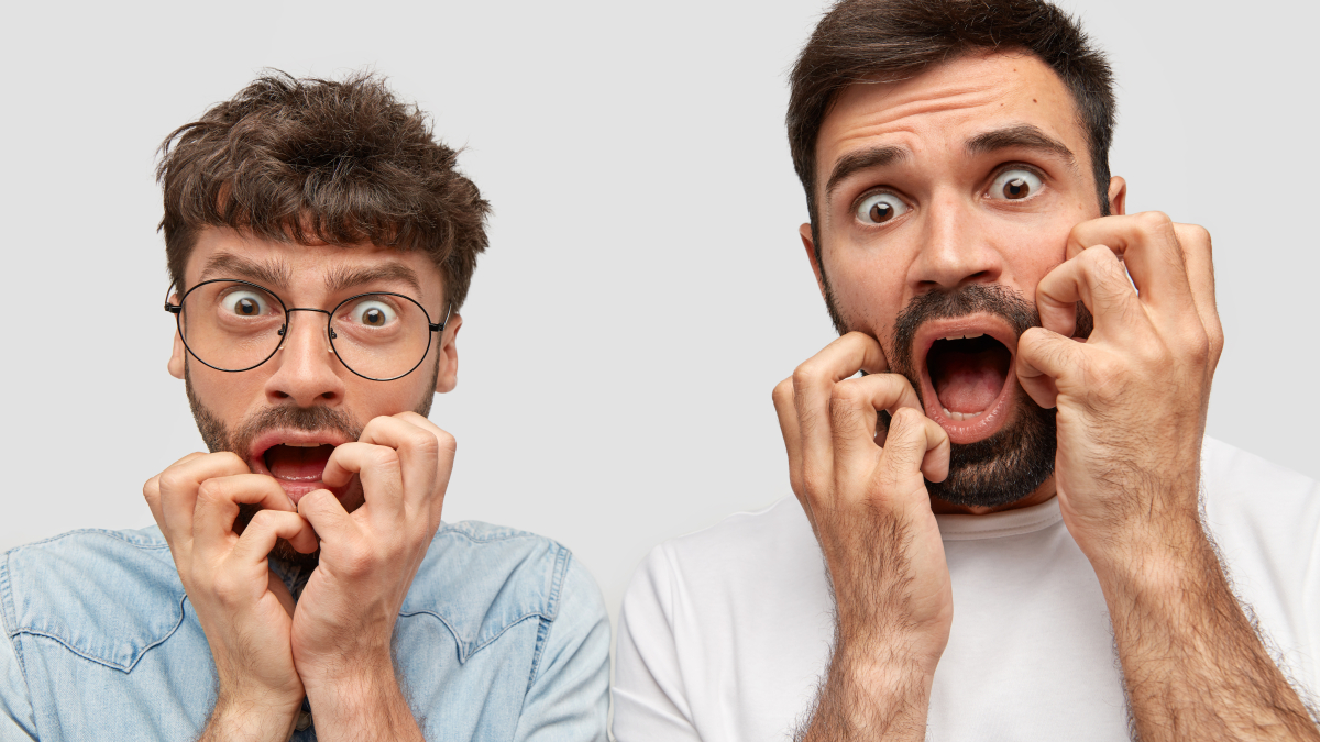 Шокированные мужчины