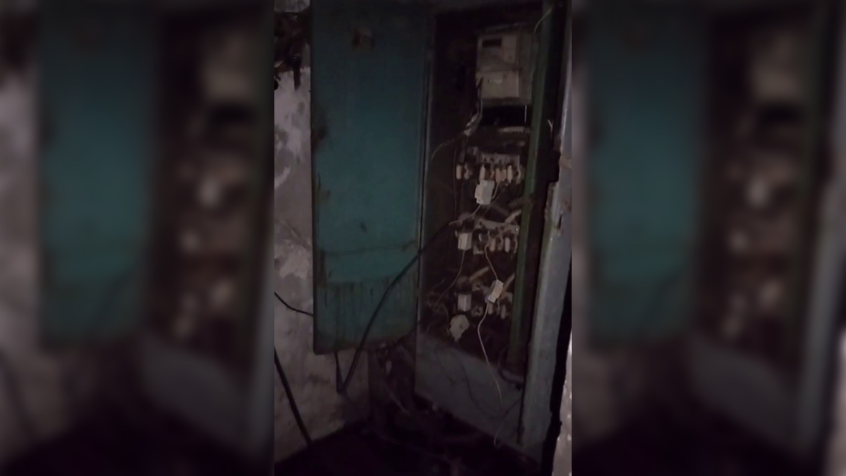 Затопленный электрощиток