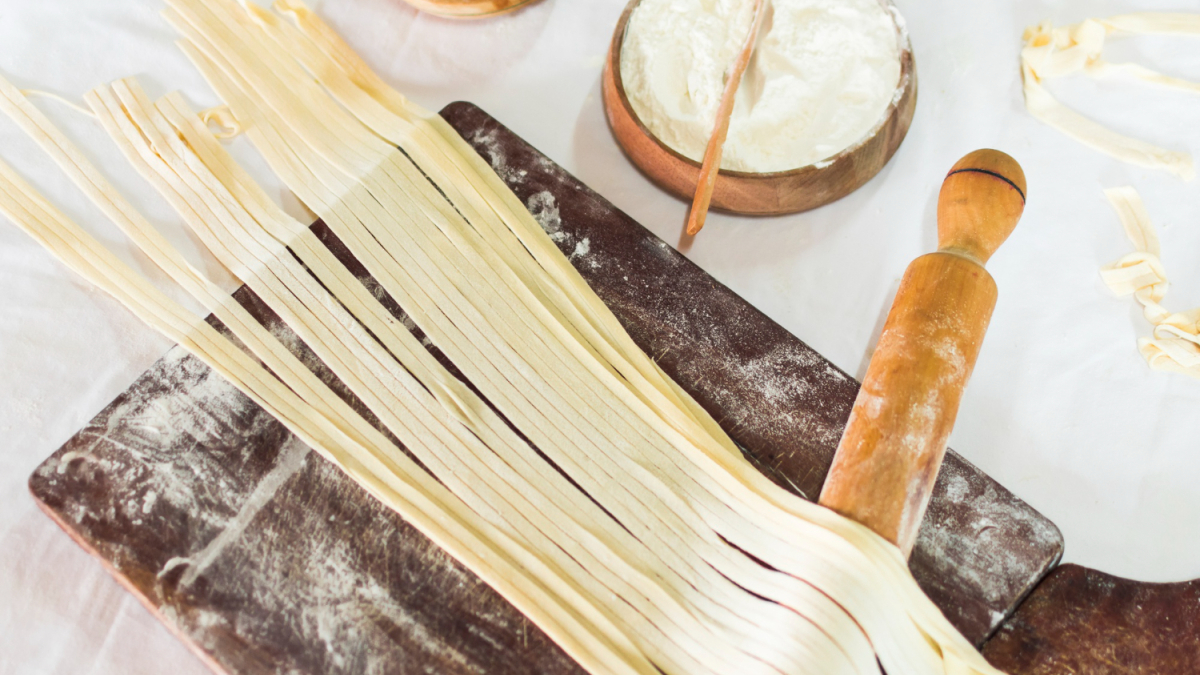 приготовление домашней лапши