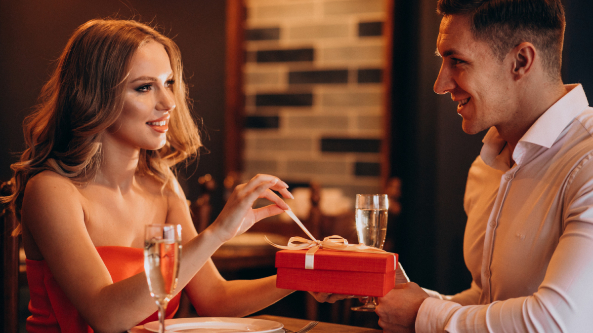 Пара в ресторане