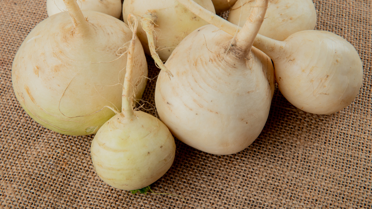 Редька на столе