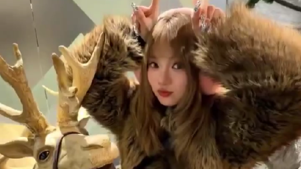 Туристка из Китая