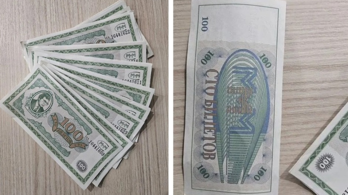 банкноты финансовой пирамиды МММ