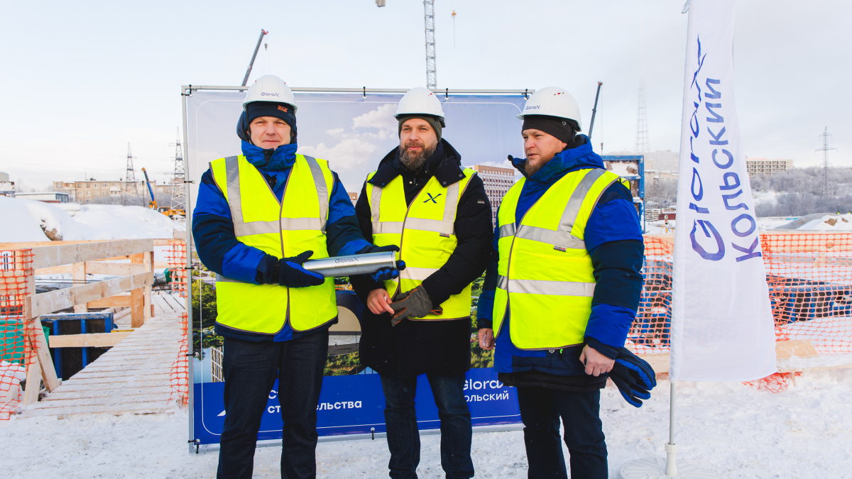 Строители в малой Долине Уюта