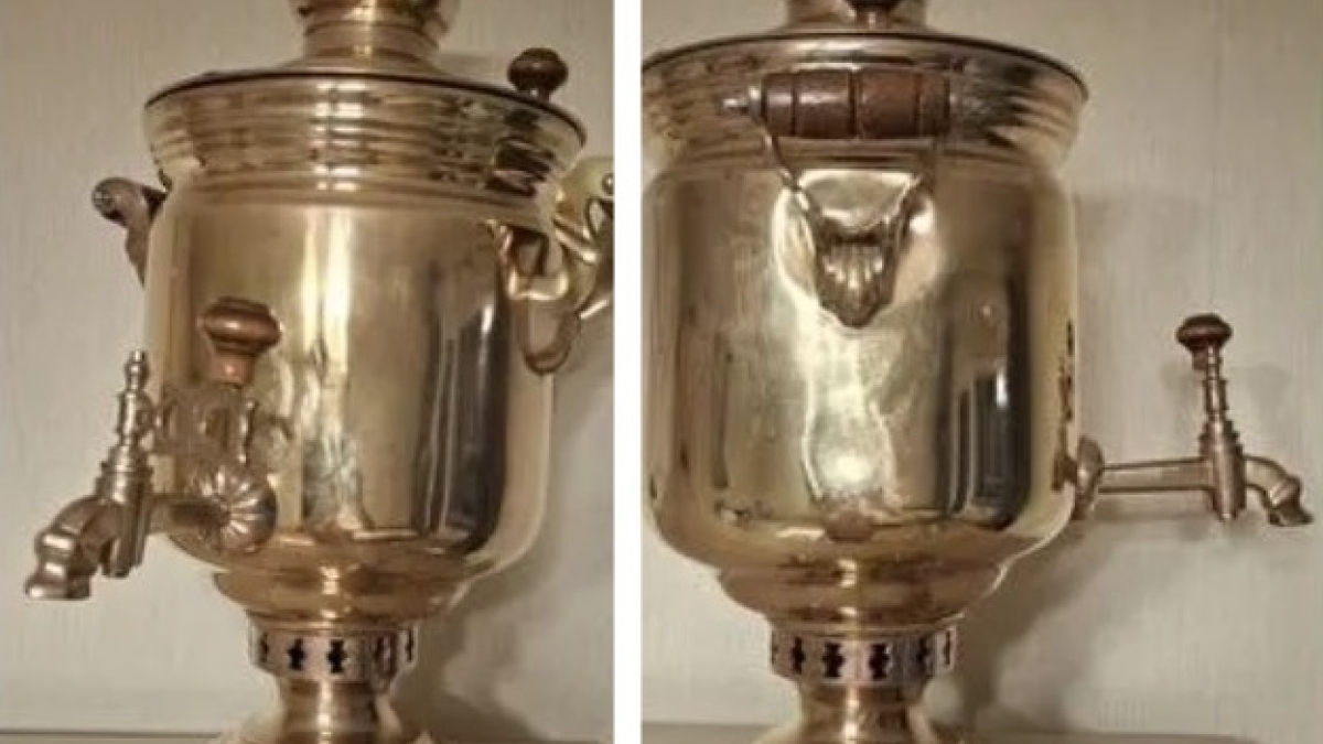 тульский латунный самовар