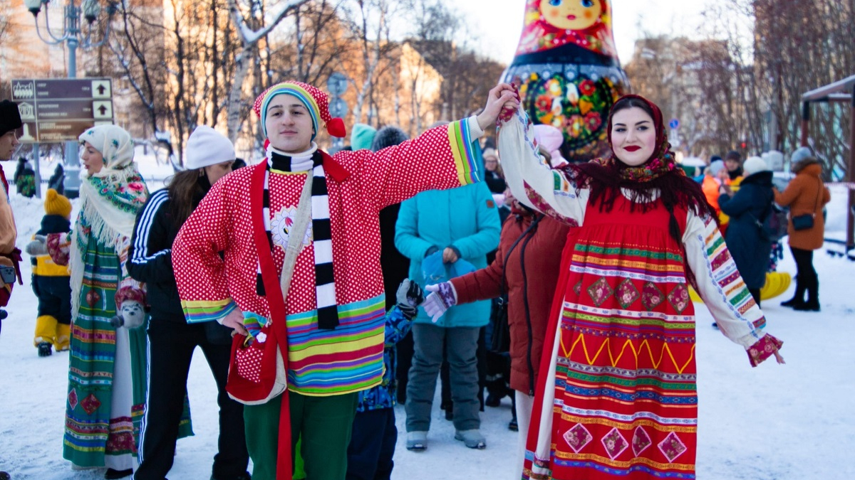 народные гуляния Масленица