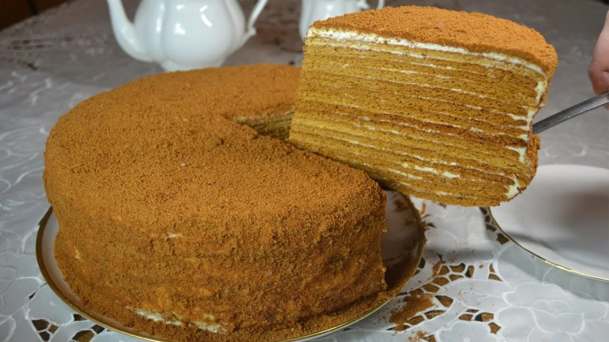 торт в разрезе