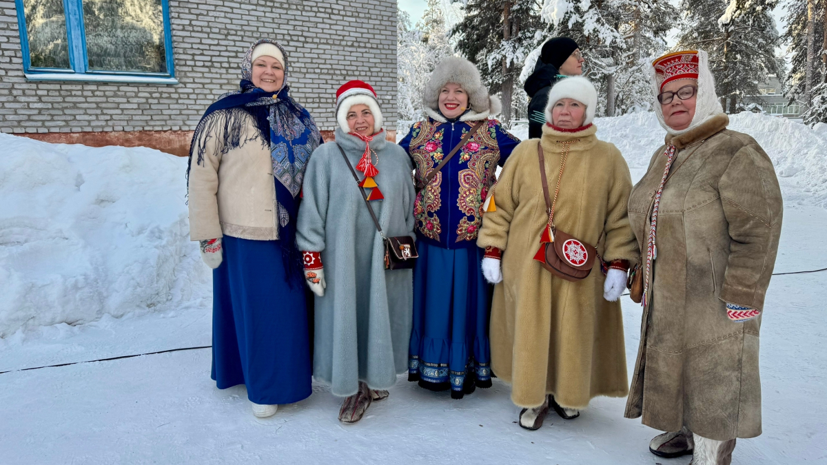 Саами в селе