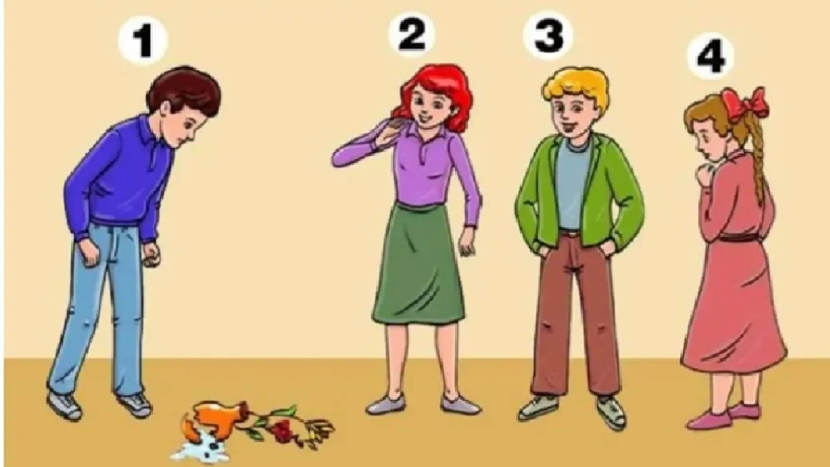 дети разбили вазу