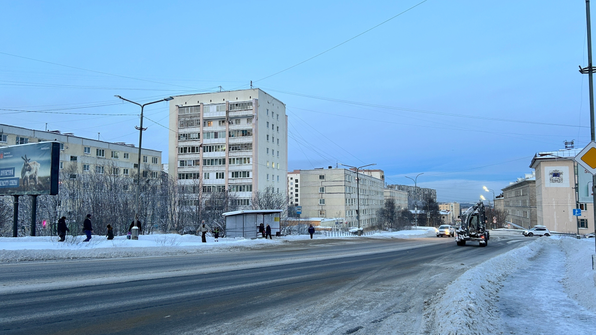 Здания в Североморске