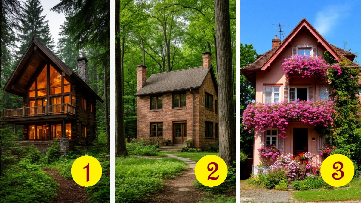 три разных дома