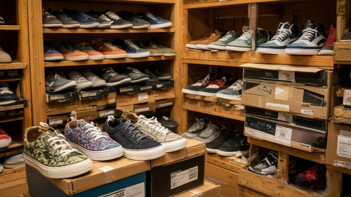 коробки с обувью