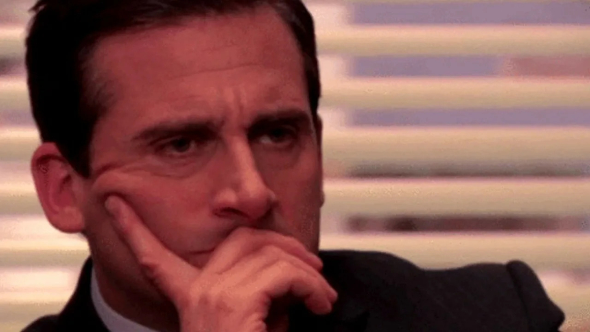 Задумчивый человек