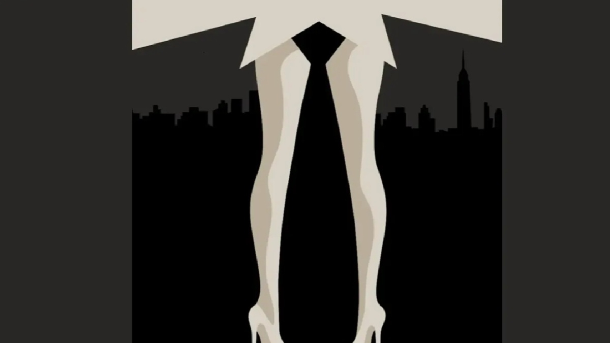 иллюзия с мужским костюмом