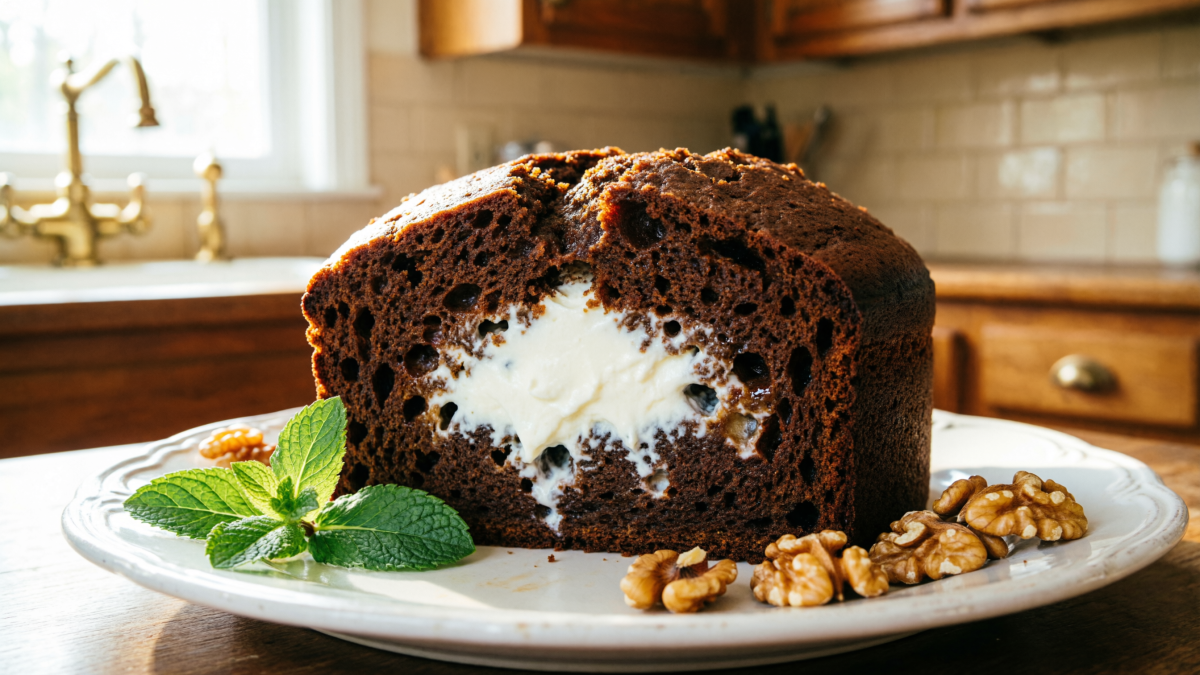 Торт на столе