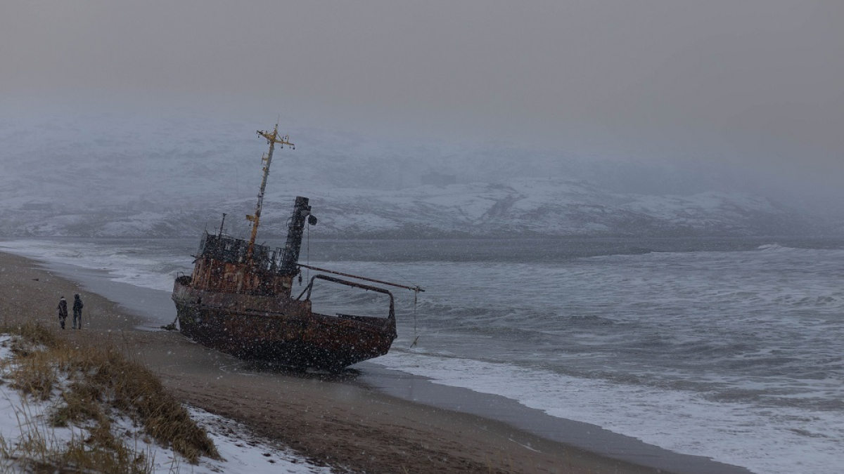 волны в Баренцевом море