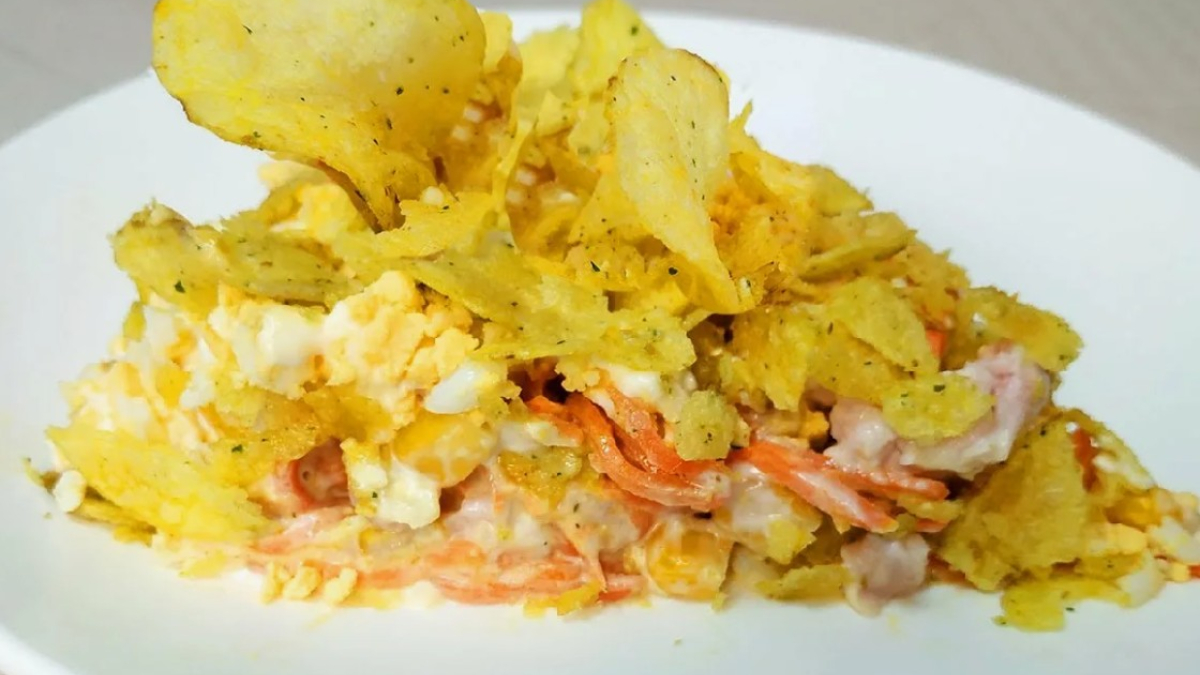 Вкусный салат на 8 марта