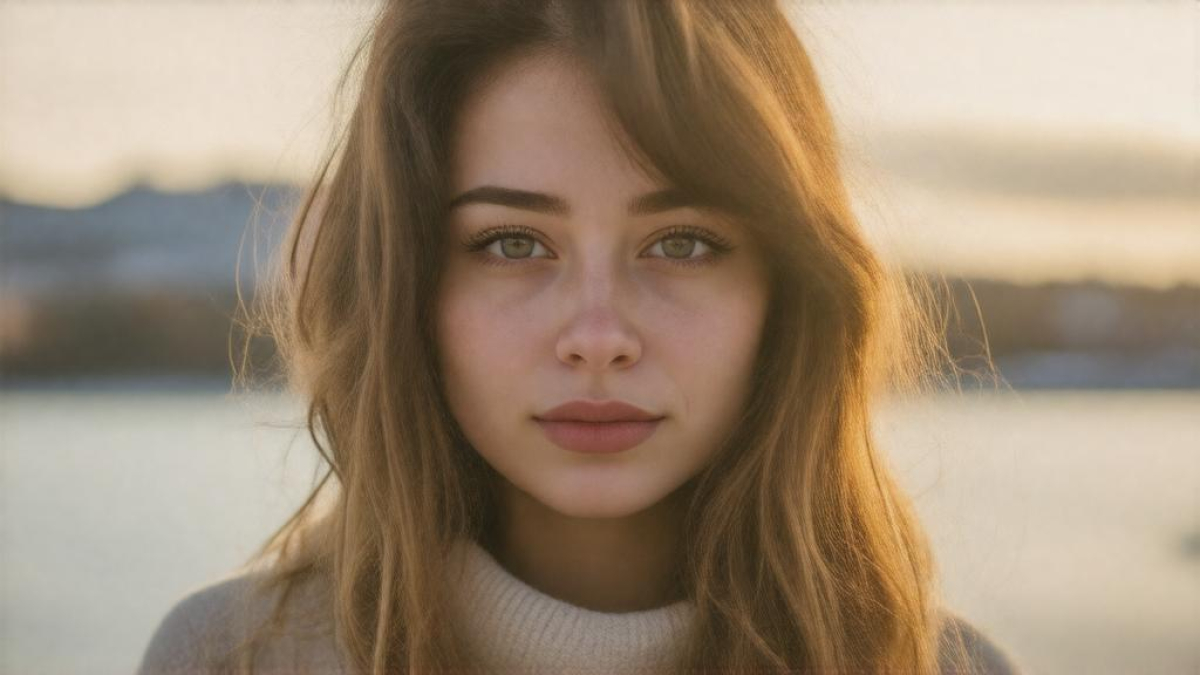 Красивая женщина