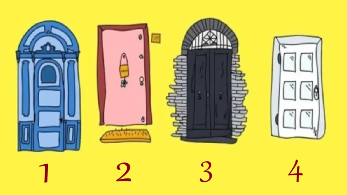 четыре разные двери