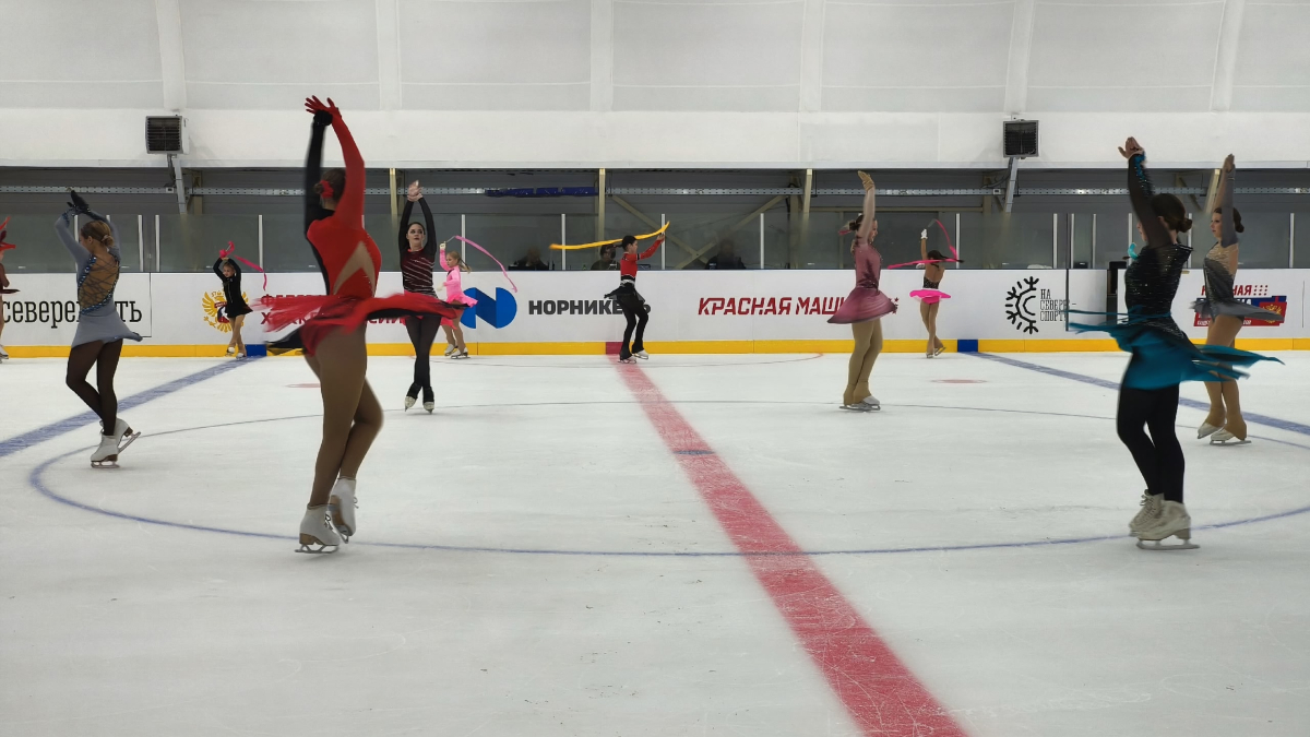 Фигуристки в Заполярном