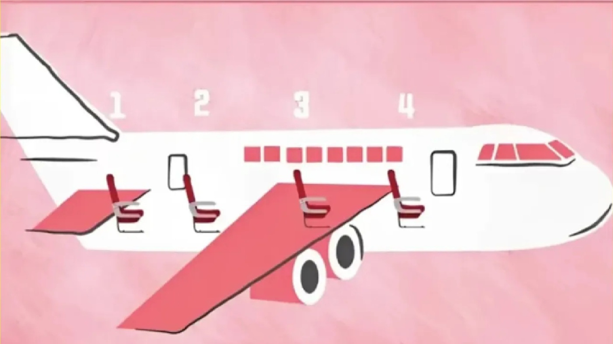 разные места в самолете