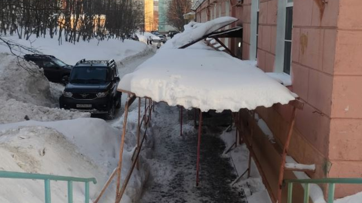 мурманск снег жкх