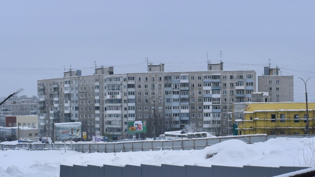 Мурманск стройка ЖКХ