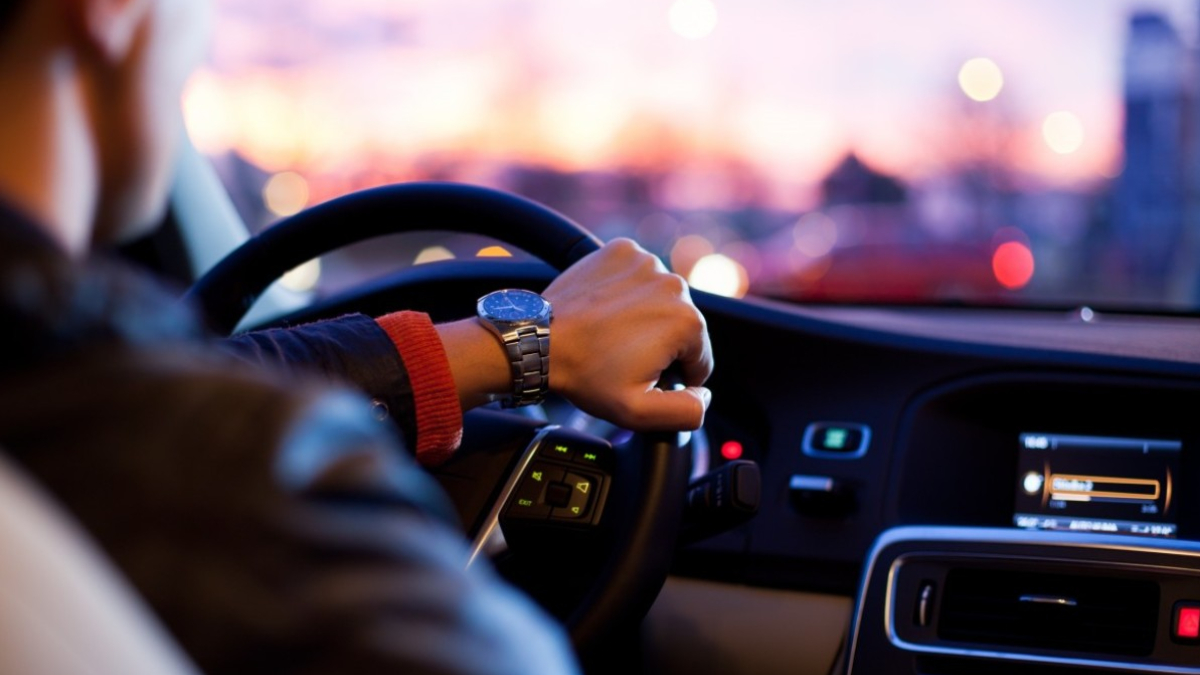 Водитель за рулем