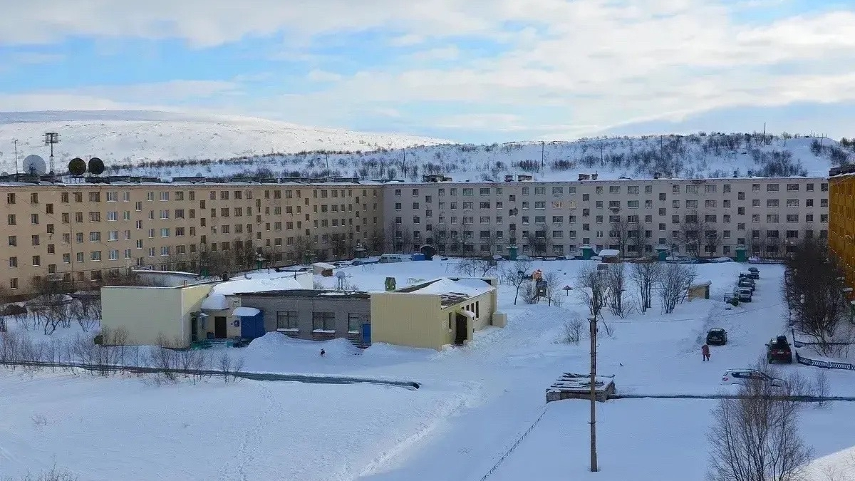 Туманный зимой