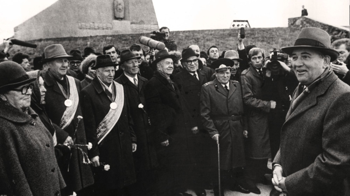 Горбачев в Мурманске