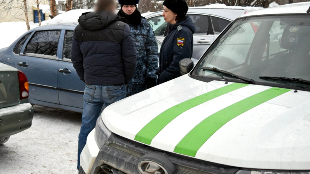 Мужчину предупредили об изъятии машины